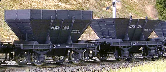 LCH/CCH Four Wheel Coal Hopper - 10 Pack
