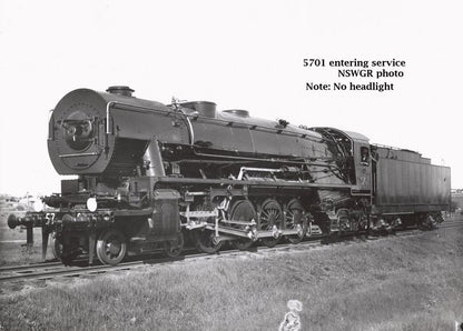 NSWGR 57-58 4-8-2 Steam Engines