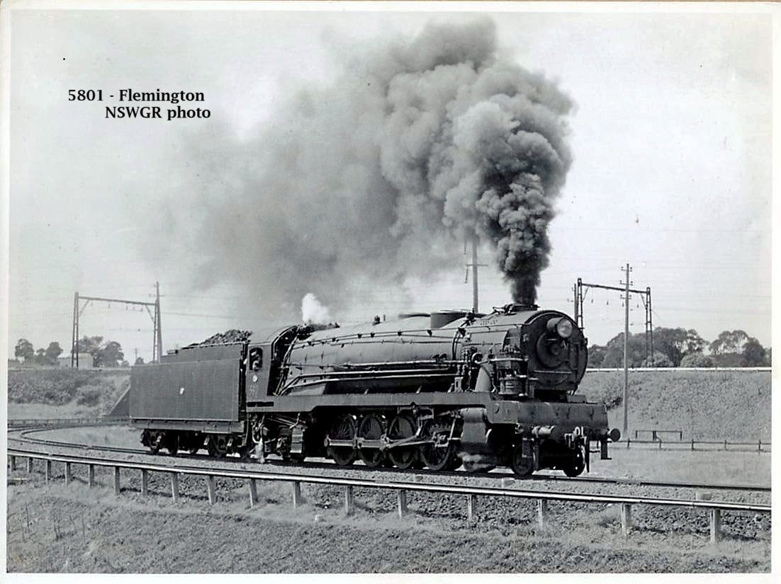 NSWGR 57-58 4-8-2 Steam Engines