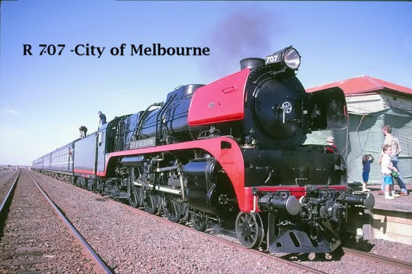 VR R Class Steam Engine